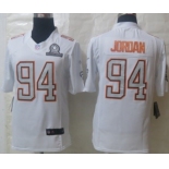 Nike New Orleans Saints #94 Cameron Jordan 2014 Pro Bowl White Jersey
