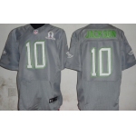 Nike Philadelphia Eagles #10 DeSean Jackson 2014 Pro Bowl Gray Jersey