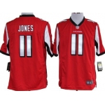 Nike Atlanta Falcons #11 Julio Jones Red Game Jersey