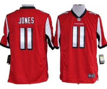 Nike Atlanta Falcons #11 Julio Jones Red Game Jersey