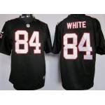 Nike Atlanta Falcons #84 Roddy White Black Game Jersey