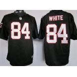 Nike Atlanta Falcons #84 Roddy White Black Game Jersey