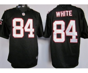 Nike Atlanta Falcons #84 Roddy White Black Game Jersey