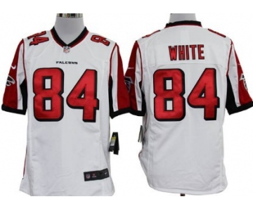 Nike Atlanta Falcons #84 Roddy White White Game Jersey