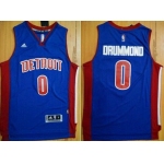 Men's Detroit Pistons #0 Andre Drummond Revolution 30 Swingman New Blue Jersey