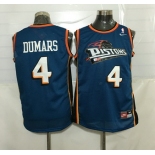 Men's Detroit Pistons #4 Joe Dumars Teal Green Soul Swingman Jersey