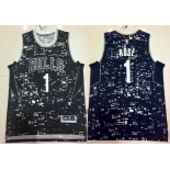 Men's Chicago Bulls #1 Derrick Rose Adidas 2015 Urban Luminous Swingman Jersey