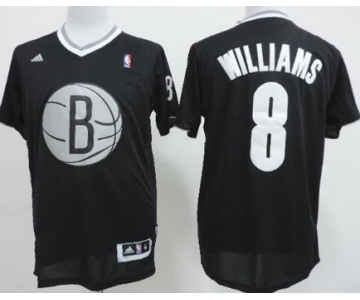 Brooklyn Nets #8 Deron Williams Revolution 30 Swingman 2013 Christmas Day Black Jersey