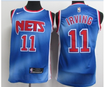 Nets 11 Kyrie Irving Blue 2021 Nike Classic Edition Swingman Jersey