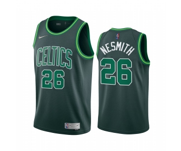 Boston Celtics #26 Aaron Nesmith Green NBA Swingman 2020-21 Earned Edition Jersey