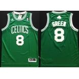 Boston Celtics #8 Jeff Green Revolution 30 Swingman Green Jersey
