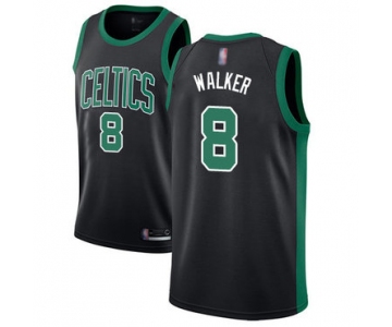 Celtics #8 Kemba Walker Black Basketball Swingman Statement Edition Jersey