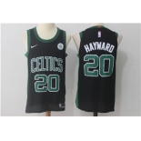 Nike Boston Celtics #20 Gordon Hayward Black Jersey