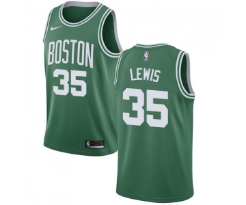Nike Boston Celtics #35 Reggie Lewis Green NBA Swingman Icon Edition Jersey