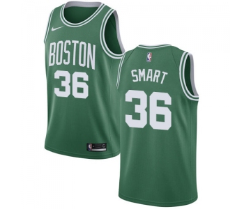 Nike Boston Celtics #36 Marcus Smart Green NBA Swingman Icon Edition Jersey