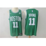 Nike Celtics 11 Kyrie Irving Green Swingman Jersey