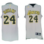 Los Angeles Lakers #24 Kobe Bryant Revolution 30 Swingman 2013 Gray Jersey