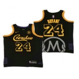 Men's Crenshaw #23 LeBron James Black Swingman Throwback Nike Jersey