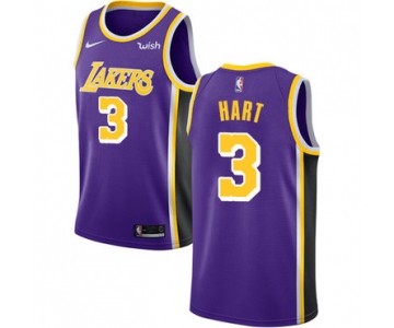 Men's Los Angeles Lakers #3 Josh Hart Purple Nike NBA Statement Edition Authentic Jersey