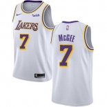 Men's Los Angeles Lakers #7 JaVale McGee White Nike NBA Association Edition Authentic Jersey