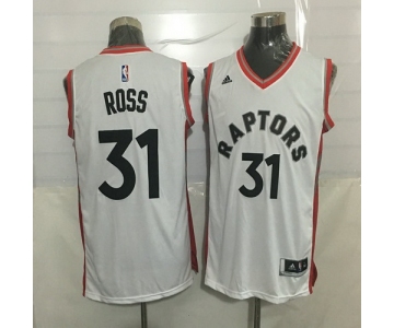 Men's Toronto Raptors #31 Terrence Ross White New NBA Rev 30 Swingman Jersey