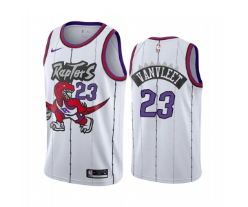 Nike Raptors #23 Fred Vanvleet White 2019-20 Hardwood Classic Edition Stitched NBA Jersey