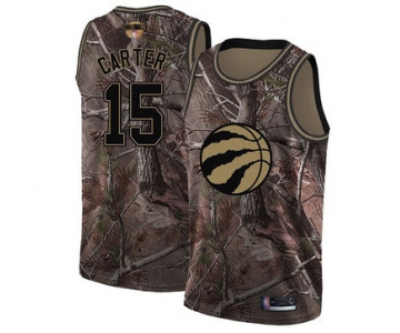 Raptors #15 Vince Carter Camo 2019 Finals Bound Basketball Swingman Realtree Collection Jersey