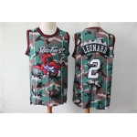 Raptors 2 Kawhi Leonard Camo Swingman Jersey