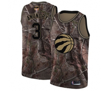 Raptors #3 OG Anunoby Camo 2019 Finals Bound Basketball Swingman Realtree Collection Jersey