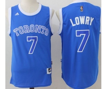Raptors #7 Kyle Lowry Light Blue Stitched NBA Jersey