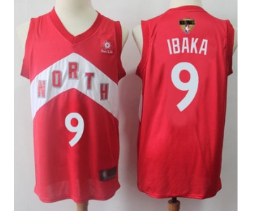 Raptors #9 Serge Ibaka Red 2019 Finals Bound Basketball Swingman Earned Edition Jersey