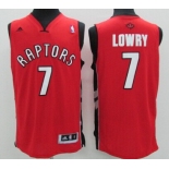 Toronto Raptors #7 Kyle Lowry Revolution 30 Swingman Red Jersey
