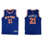 New York Knicks #21 Iman Shumpert Revolution 30 Swingman 2013 Blue Jersey