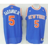 New York Knicks #5 Tim Hardaway Jr. Revolution 30 Swingman 2013 Blue Jersey