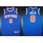 New York Knicks #8 J.R. Smith Revolution 30 Swingman 2013 Blue Jersey