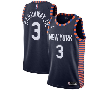 Nike NBA New York Knicks #3 Tim Hardaway Jr Jersey 2018-19 New Season City Edition Jersey