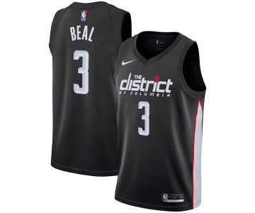 Nike NBA Washington Wizards #3 Bradley Beal Jersey 2018-19 New Season City Edition Jersey