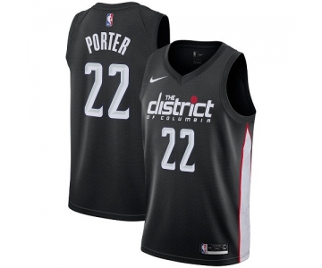 Nike Wizards #22 Otto Porter Black NBA Swingman City Edition Jersey