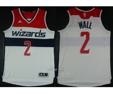 Washington Wizards #2 John Wall Revolution 30 Swingman 2014 New White Jersey