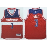 Washington Wizards #3 Bradley Beal Revolution 30 Swingman 2014 New Red Jersey