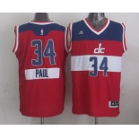 Washington Wizards #34 Paul Pierce Revolution 30 Swingman 2014 Christmas Day Red Jersey