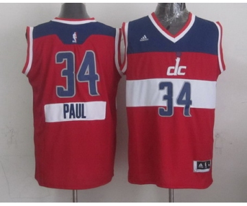 Washington Wizards #34 Paul Pierce Revolution 30 Swingman 2014 Christmas Day Red Jersey