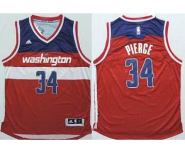 Washington Wizards #34 Paul Pierce Revolution 30 Swingman 2014 New Red Jersey