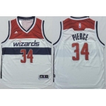 Washington Wizards #34 Paul Pierce Revolution 30 Swingman 2014 New White Jersey