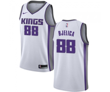 Nike Kings #88 Nemanja Bjelica White NBA Swingman Association Edition Jersey