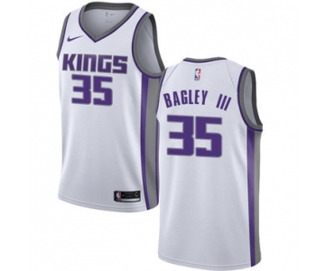 Nike Sacramento Kings #35 Marvin Bagley III White NBA Swingman Association Edition Jersey