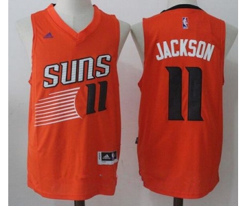 Men's 2017 Draft Phoenix Suns #11 Josh Jackson Orange Stitched NBA adidas Revolution 30 Swingman Jersey