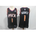 Men's Phoenix Suns Devin 1 Booker Nike Black 2019 Swingman City Edition Jersey