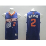 Phoenix Suns #2 Eric Bledsoe Revolution 30 Swingman Purple Jersey