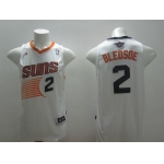 Phoenix Suns #2 Eric Bledsoe Revolution 30 Swingman White Jersey